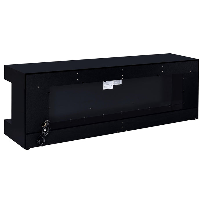 TV Stand Fireplace Console With Bluetooth Speaker