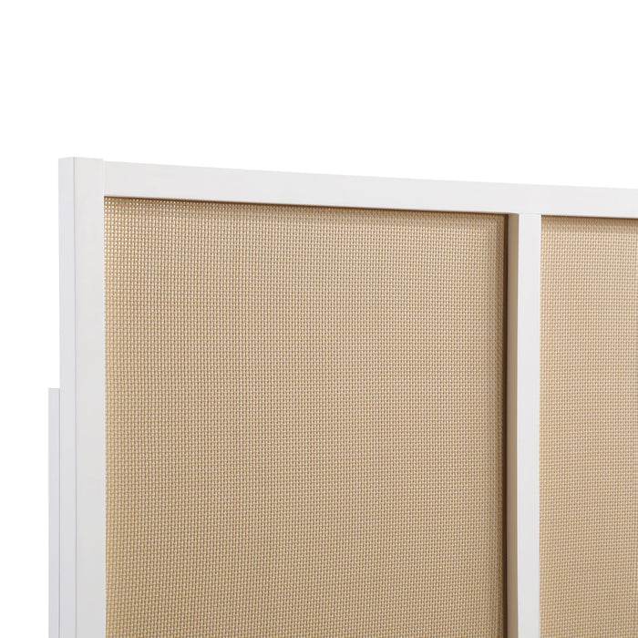 Barkley - Cane Headboard With Adjustable Height