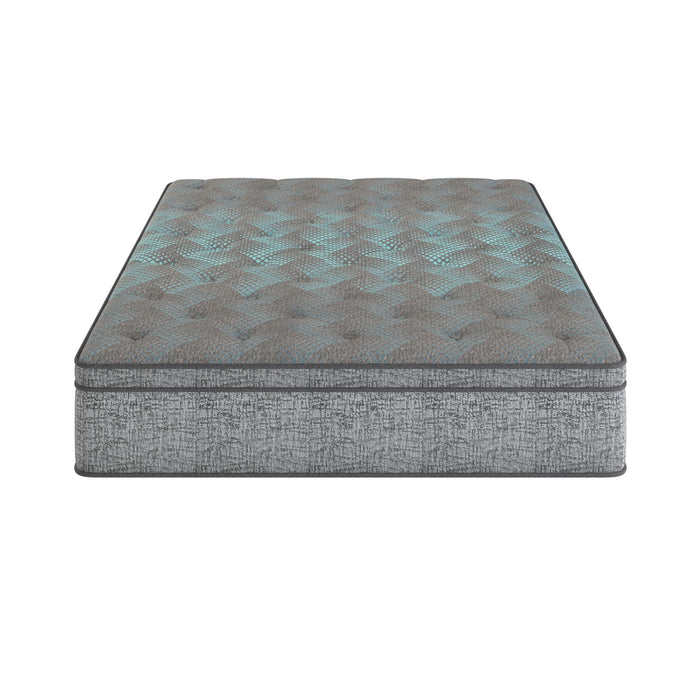 Comfort Care - 12" Hybrid Euro Top Mattress Plush Comfort, Foam
