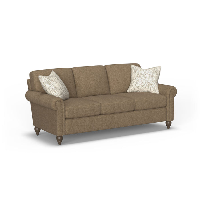 Moxy - Fabric Sofa With Rolled Arms