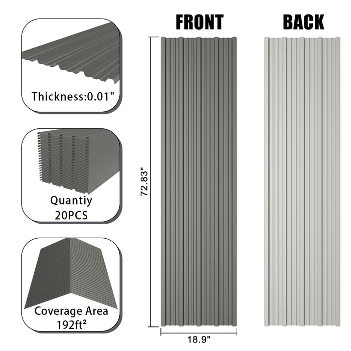 Corrugated Roofing Panels