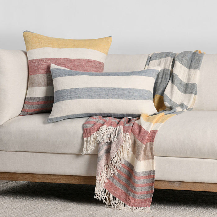 Crawford - BW Pillow - Yellow Multi