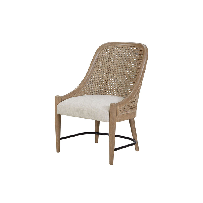 Cane Backed Host Chair Colored (Set of 2) - Sand