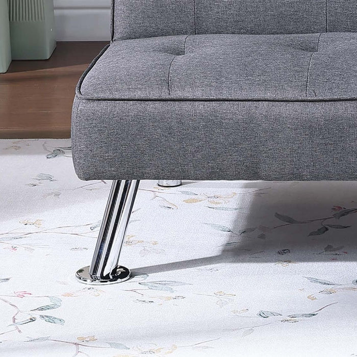 Tufted Sofa With USB Port For Living Room