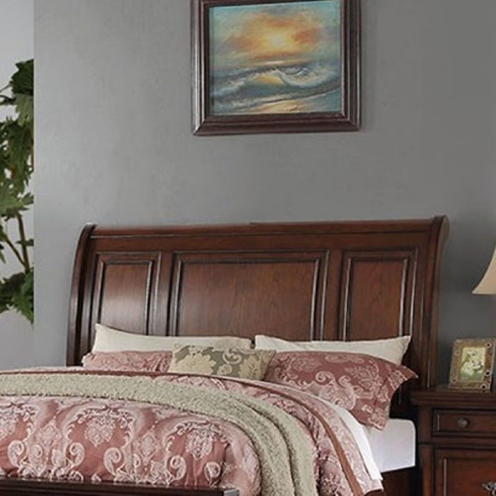 Bed With 2 Panel Headboard And Footboard