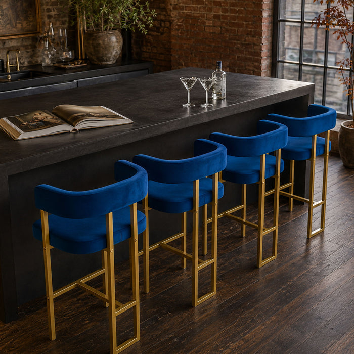 Modern Counter Height Bar Stools With U - Shaped