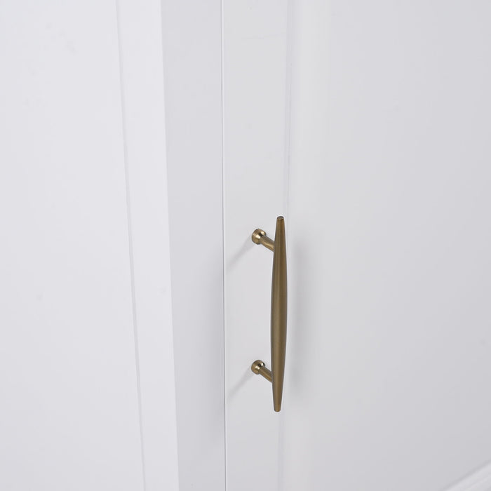 Modern Bathroom Vanity With Sink, Functional Drawer, Soft- Closing Door