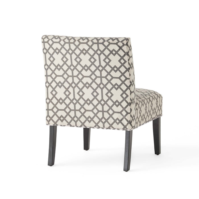 Contemporary Accent Chair With Plush Upholstery