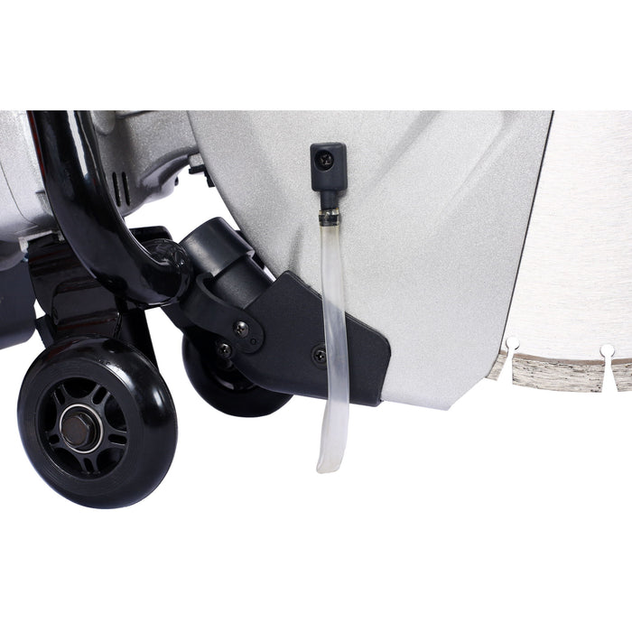 Industrial 52Cc 2 Stroke Gas Powered Concrete Cut Off Saw With Blade Steel - Red