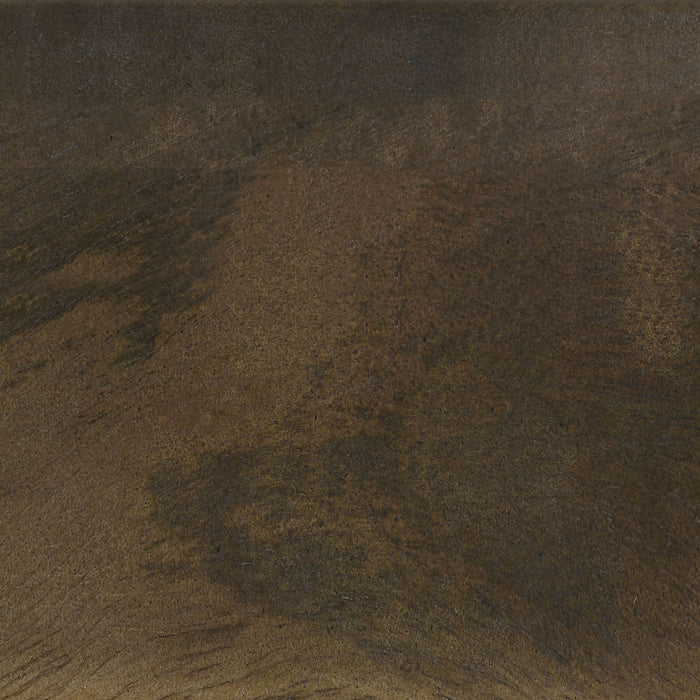 Checkmate - 1 Drawer Side Table With Carved Chess Board - Brown