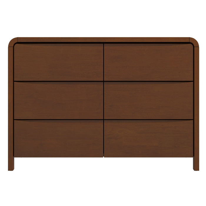Lionel - 6 Drawer Dresser - Brown