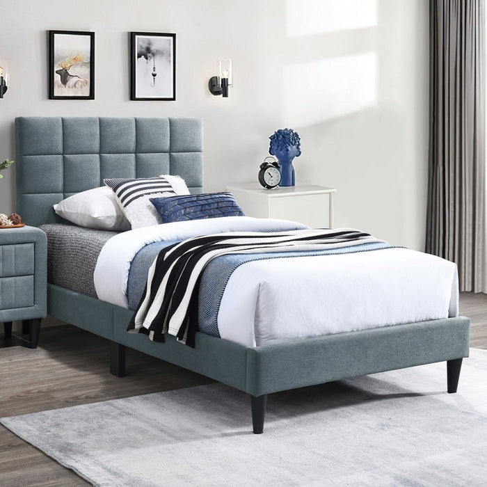 Modern Bed With Adjustable Headboard