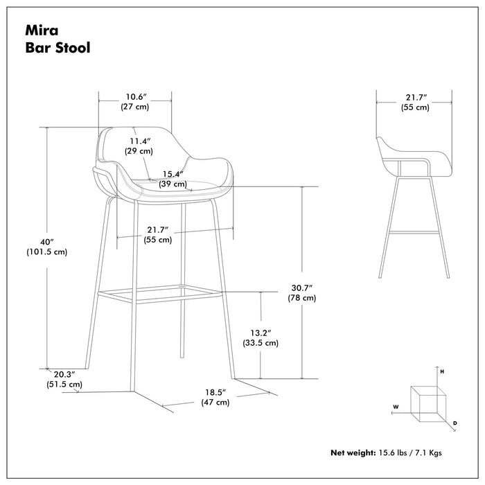 Mira - Bar Stool