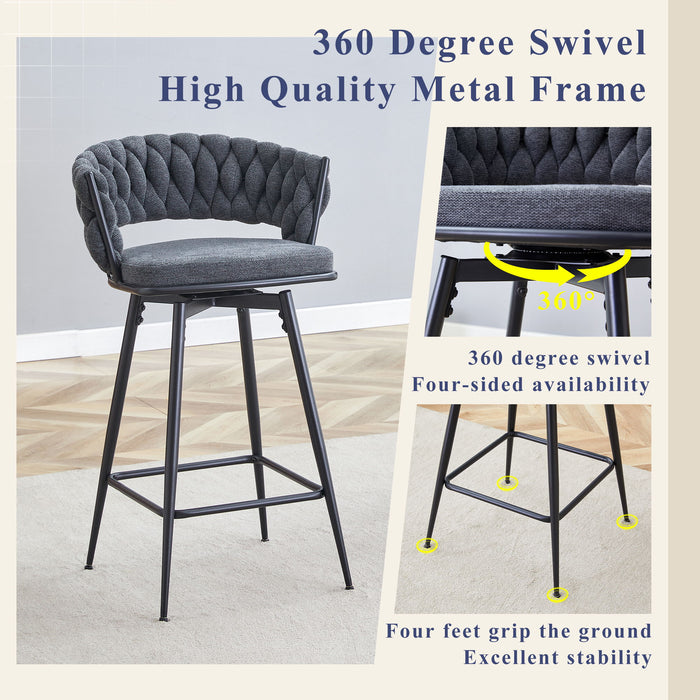 Modern Swivel Chair For Bar High Tables