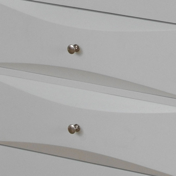 Modern Design Storage Bed With Bookcase Headboard