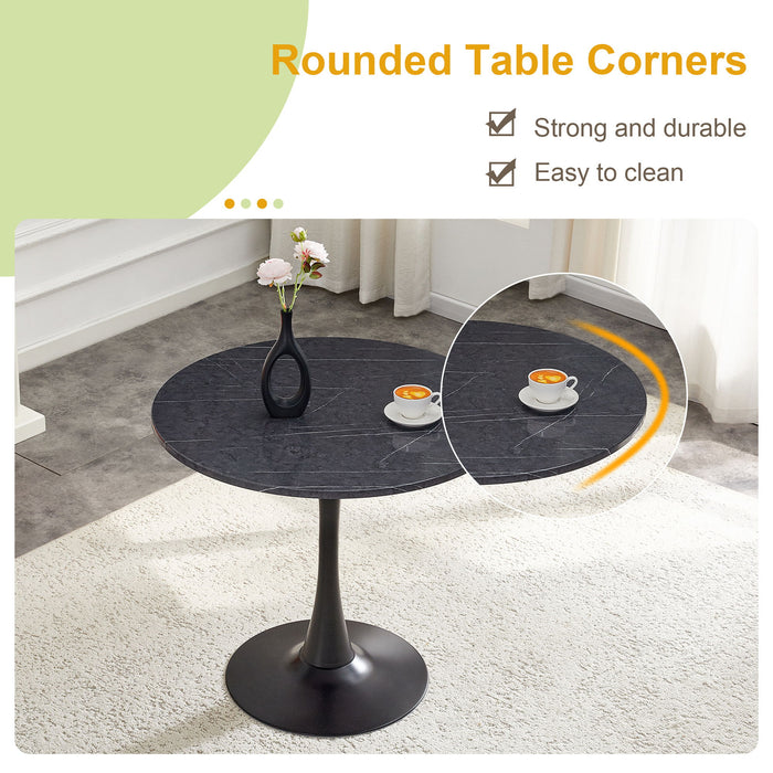 Ergonomic Round Dining Table For Kitchen