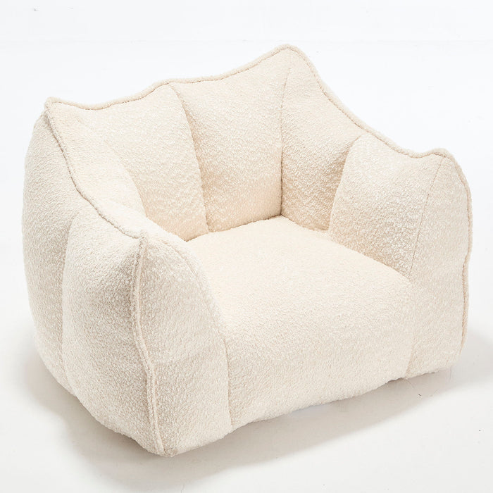 Comfortable Chenille Sofa Chairs With Highly Resilient Foam For Living Rooms And Bedrooms
