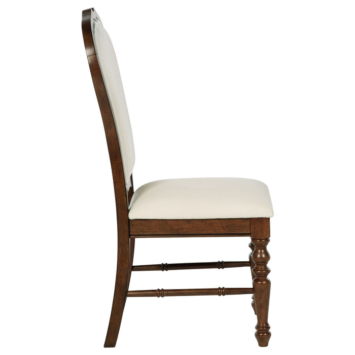Claire - Upholstered Dining Side Chair (Set of 2) - Ivory