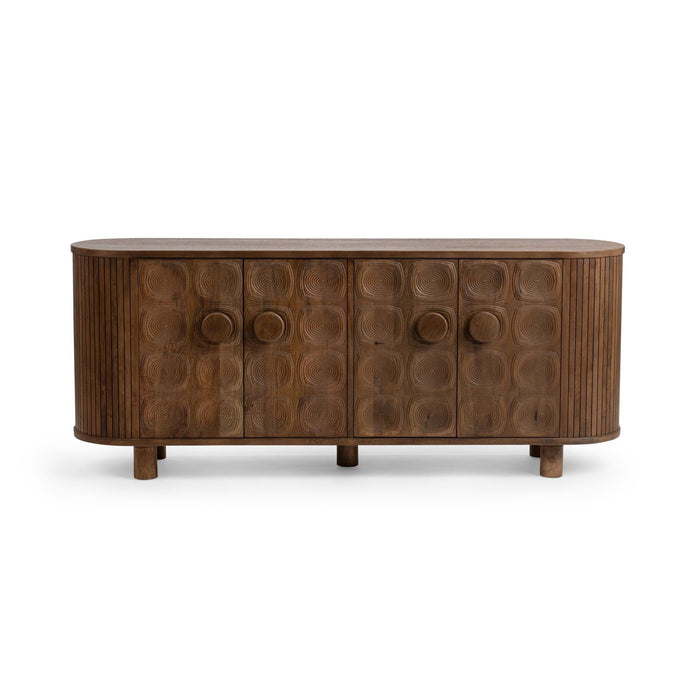 Lyle - 4 Dorr Cabinet - Artisan Brown