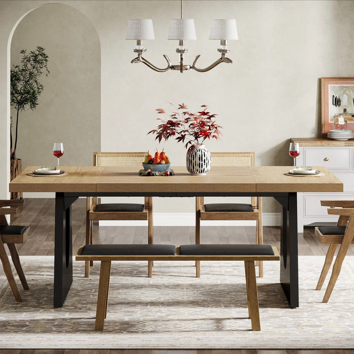 Dining Large Rectangular Kitchen & Dinner Table