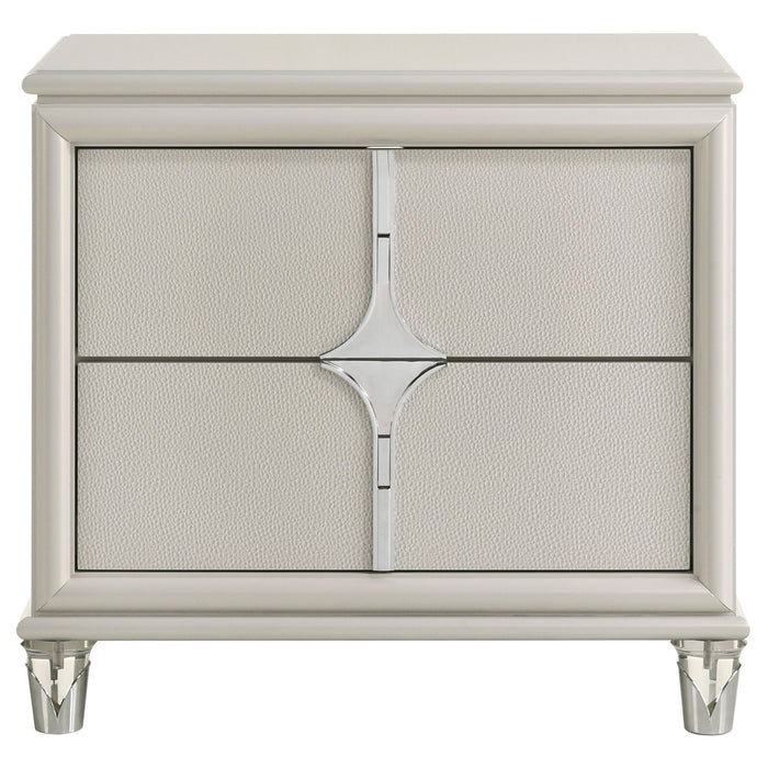 Gwendolyn - 2 Drawer Nightstand - White