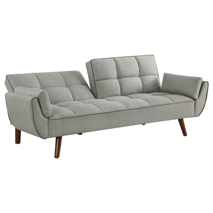 Caufield - Tufted Convertible Sofa Bed Upholstered - Gray