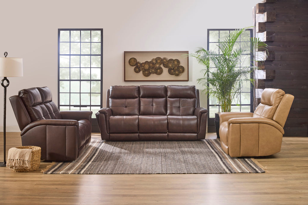 Ranger - Power Reclining Sofa With Console, Power Headrest, Lumbar, Heat & Massage
