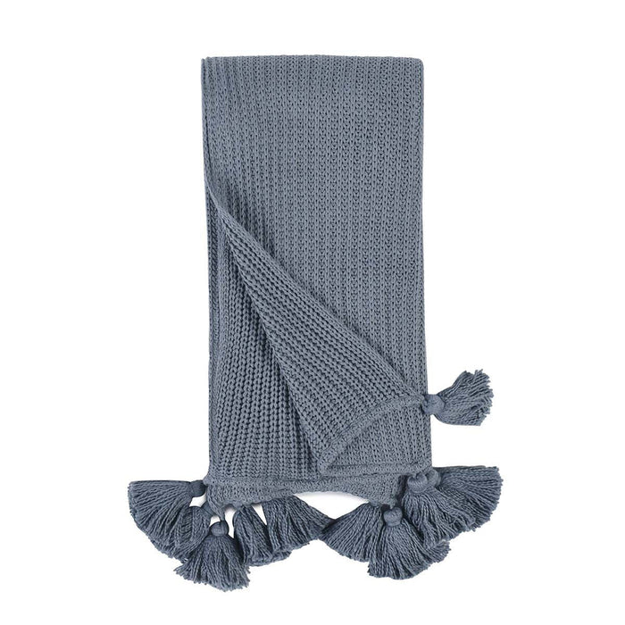 Veda - TC Throw - Sea Fog Blue