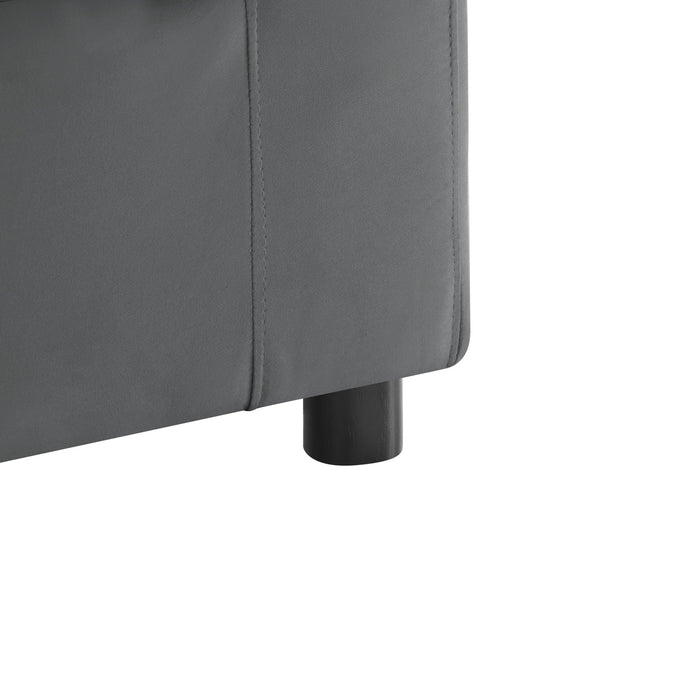 Caylie - Modular 5 Piece Sectional - Charcoal