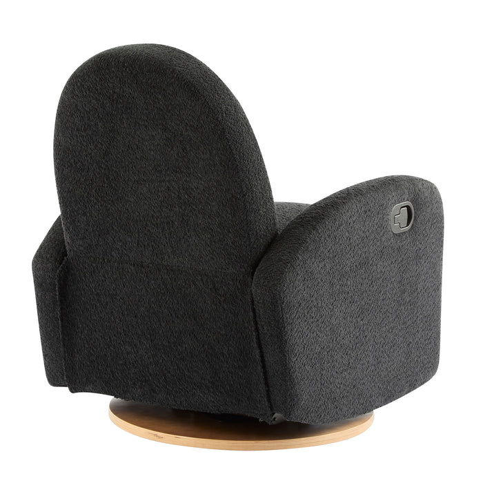 Contemporary 360 Swivel And Glider Recliner Chair