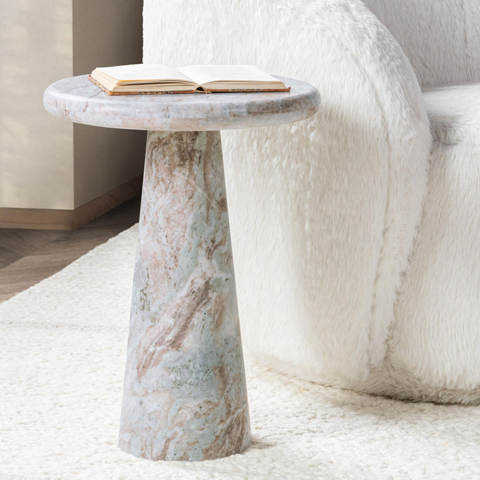 Huxley - Marble Round Accent Table