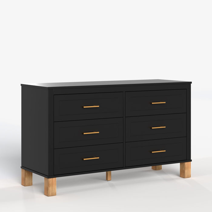6 Drawer Double Dresser