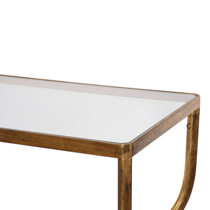 Deline - Console Table - Gold