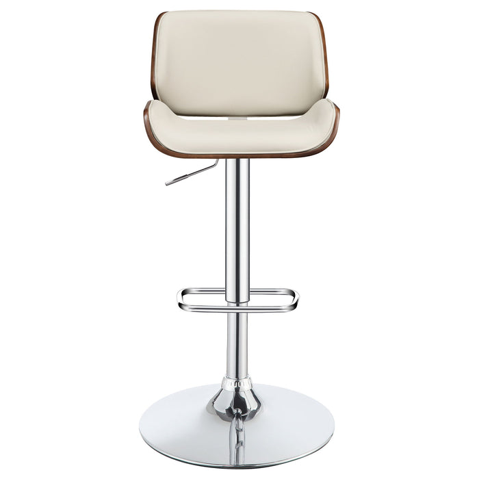 Adjustable Bar Stool - Ivory