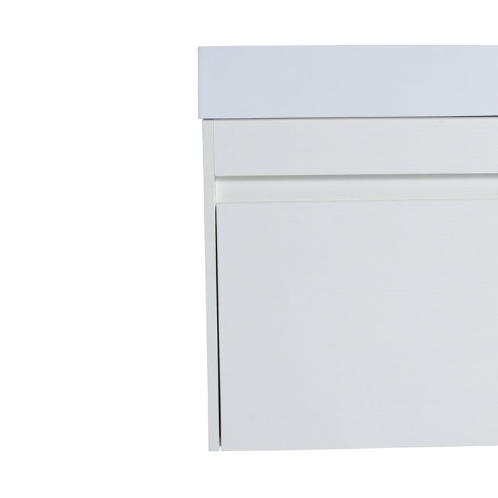 Sink Floating Bathroom Vanity With Soft Close Cabinet Door