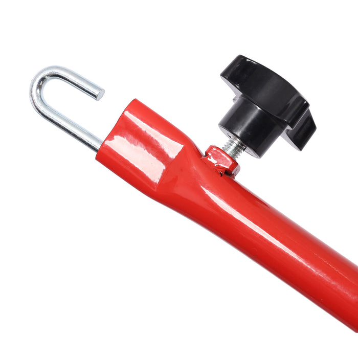 Hatch Jammer Holder Support Rod Replacement, Retractable Car Door Jammer Kit - Red