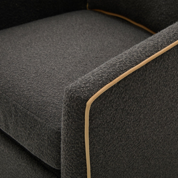 Swivel Accent Chair, Rotating Base, For Living Room