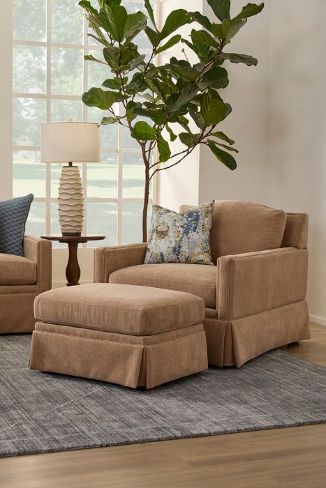 Lottie - Ottoman With Skirt Trim