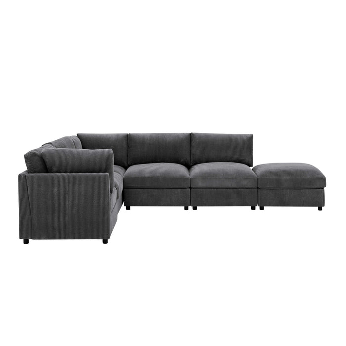 Modern Reversible Modular Sectional
