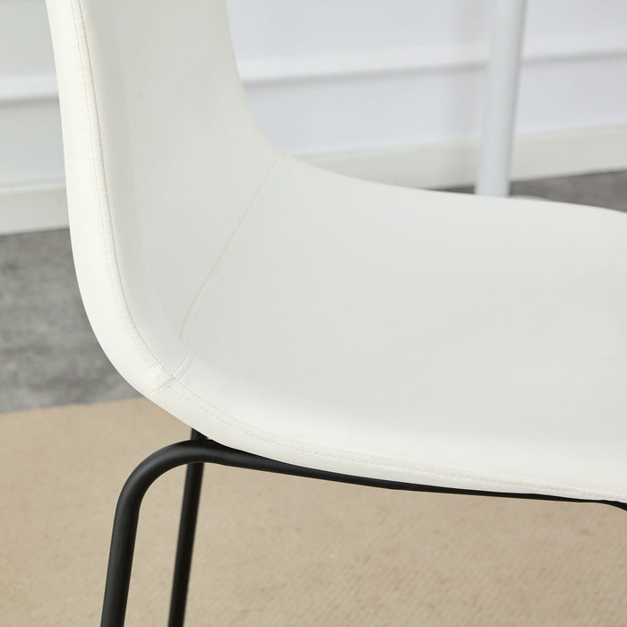 Retro Bar Chairs, Comfortable Stools (Set of 2)