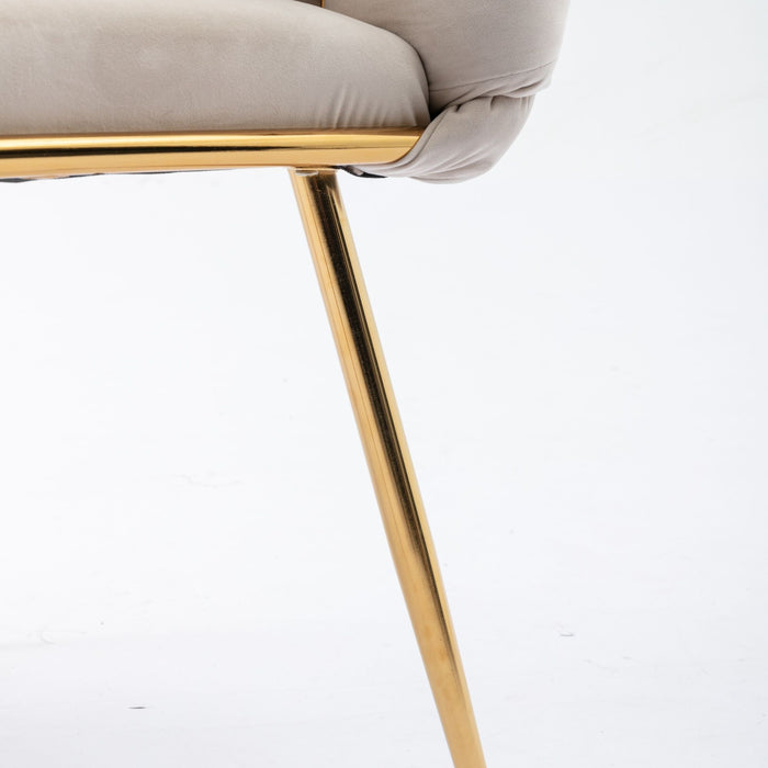 Luxury Modern Simple Leisure Velvet Single Sofa Chair Bedroom Lazy Person Household Dresser Stool Manicure Table Back Chair