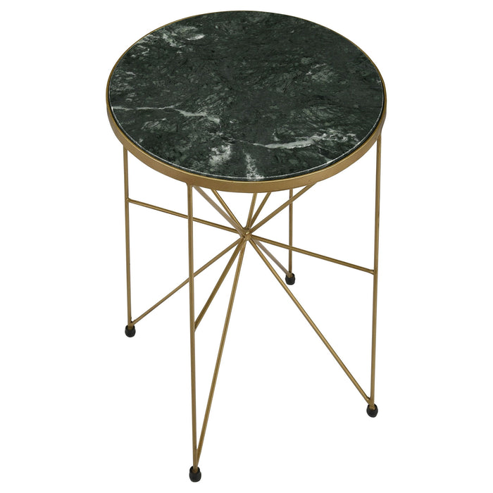 Sidney - Round Side Table - Green