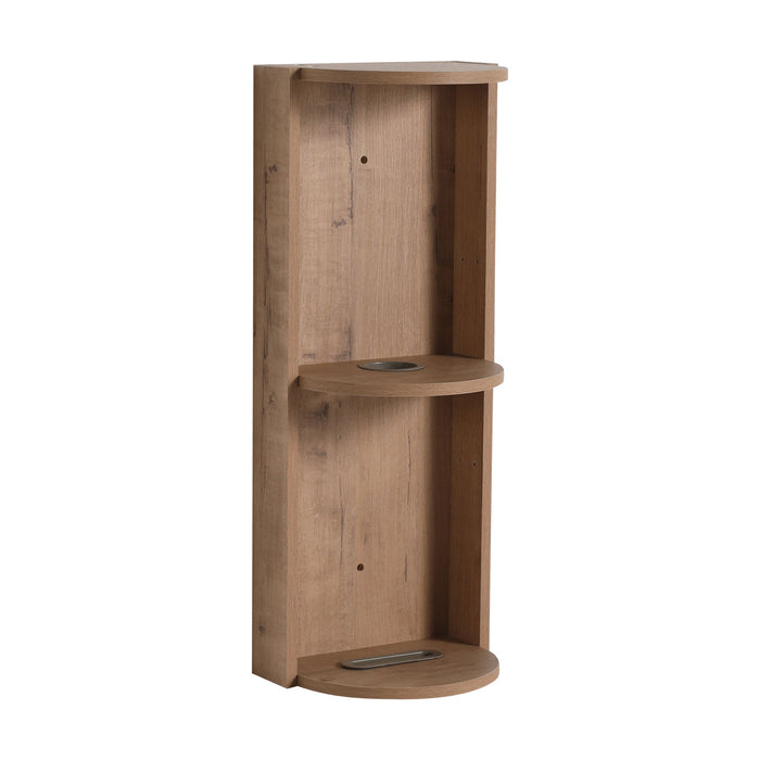 Bathroom Wall Mounted Storage Rack With Float Mounting Design