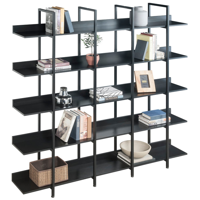 Vintage Industrial 5 Tier Bookcase