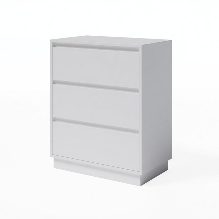 3 Drawer Nightstand, Bedroom Side Table