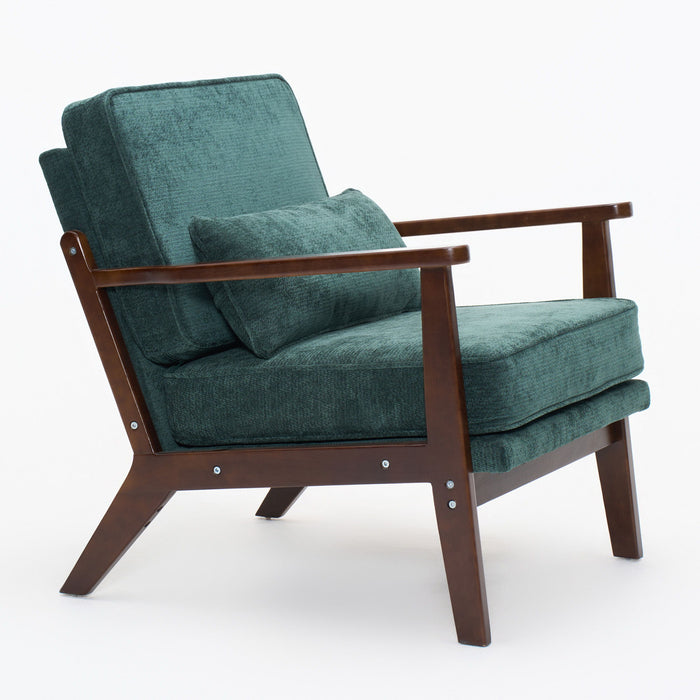 Living Room Chair With Lumbar Pillow