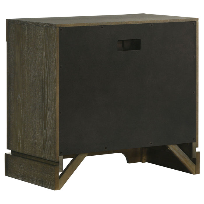 Sundance - 2 Drawer Nightstand - Dark Brown