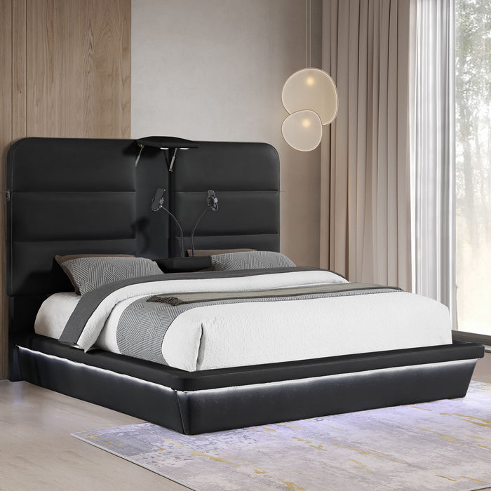 Futura - Upholstered Bed With Tall Headboard