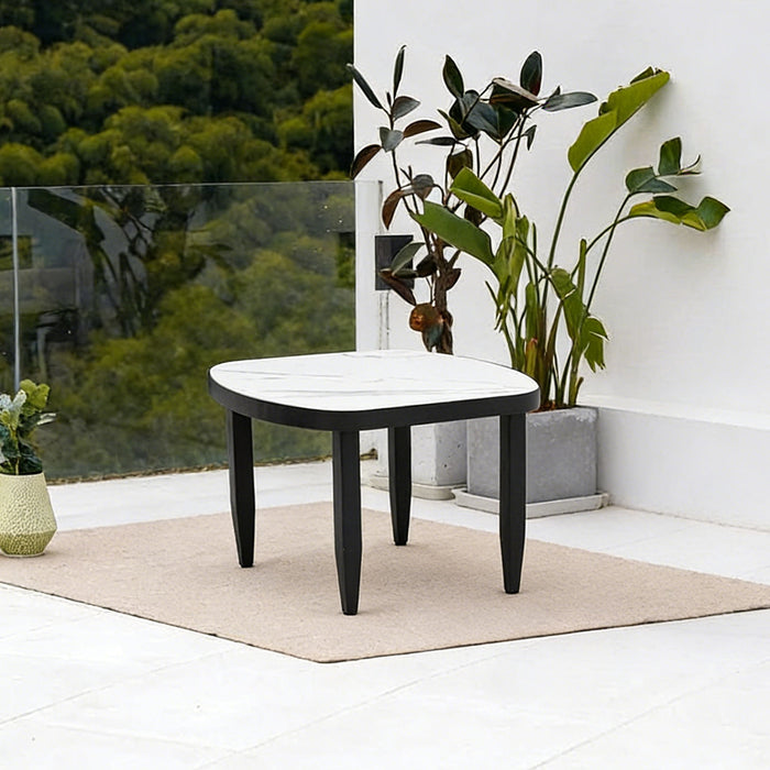 Outdoor Elegance Table, Rounded Corners