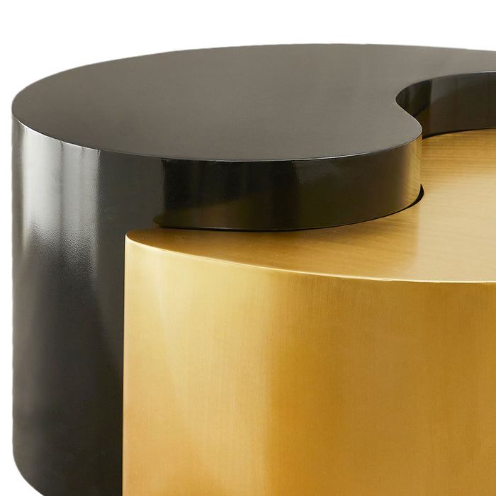 Ying Yang - Coffee Table - Gold / Black